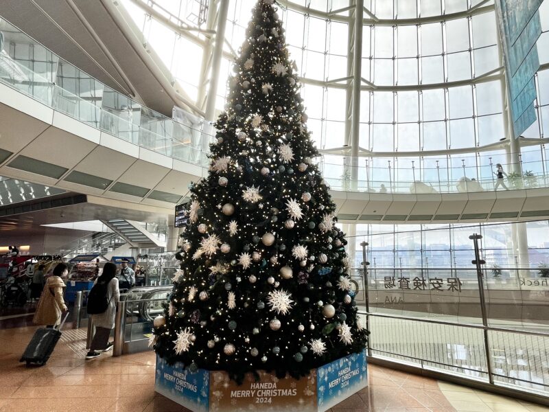 羽田空港のクリスマスツリー