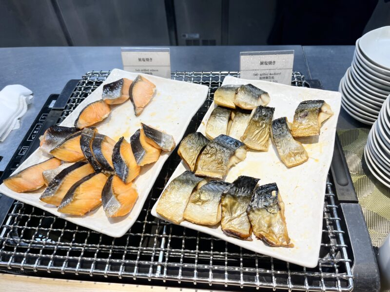 朝食(焼き魚)