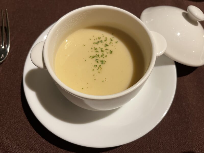 根セロリのポタージュ