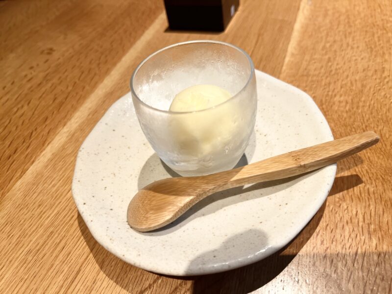 季節の甘酒シャーベット
