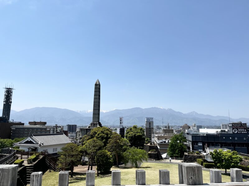 天守台からの景色