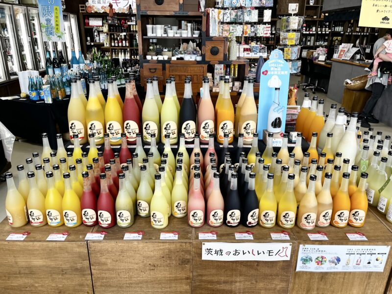 松蔵屋店内(果実酒)