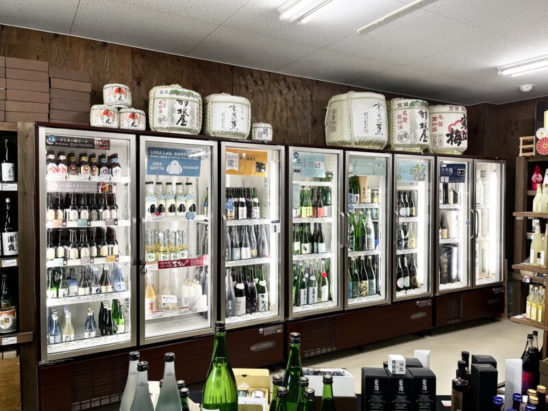 松蔵屋店内(冷蔵庫)