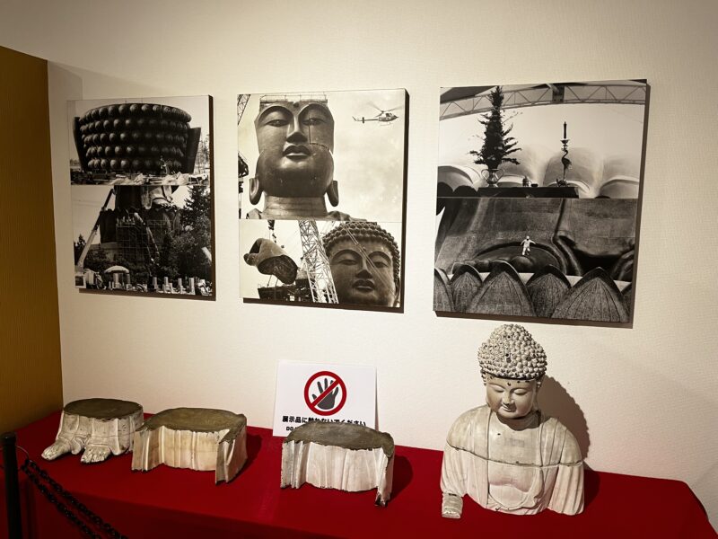 大仏胎内展示