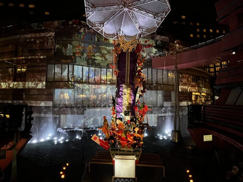 噴水ショー「YAMAKASA」