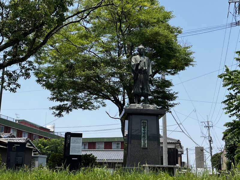 柳川川下り(柳川藩主田中吉政像)