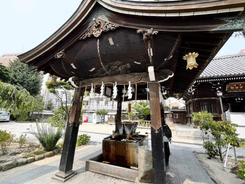 櫛田神社（手水舎）