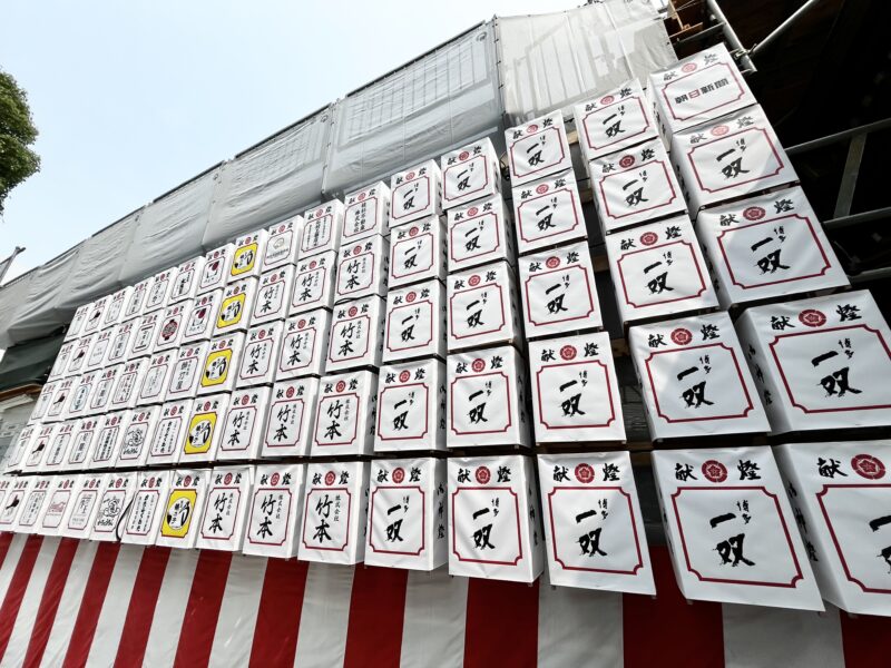 櫛田神社（献燈）