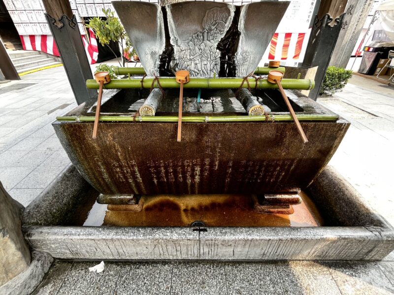 櫛田神社（手水舎）