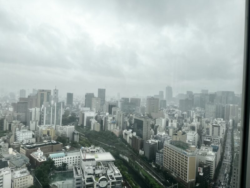 エレベーター景色