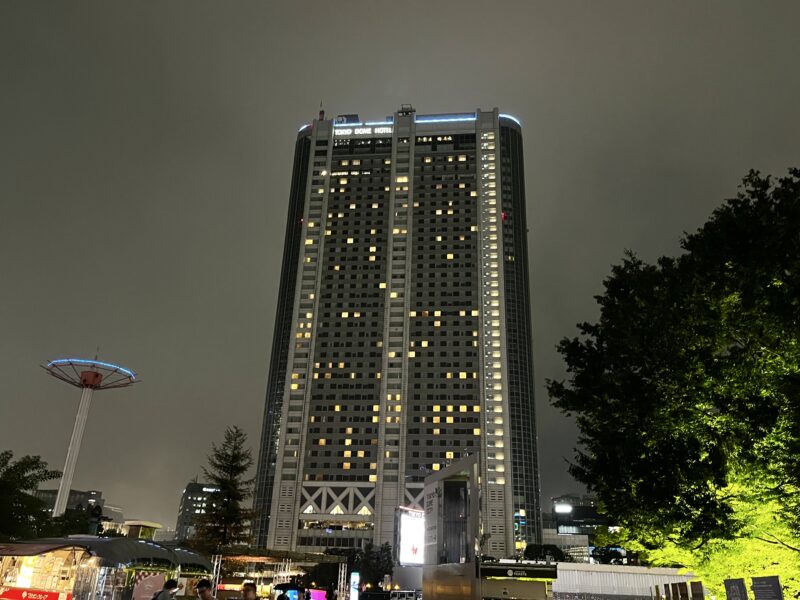東京ドームホテル外観