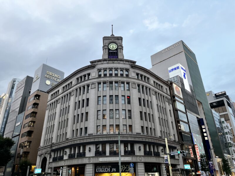 セイコーハウス 時計塔