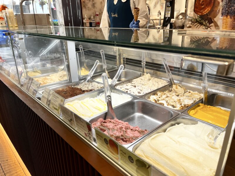 ジェラートショーケース