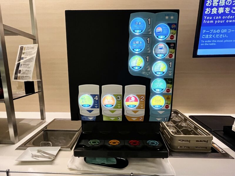 ANAラウンジ(ドリンク)