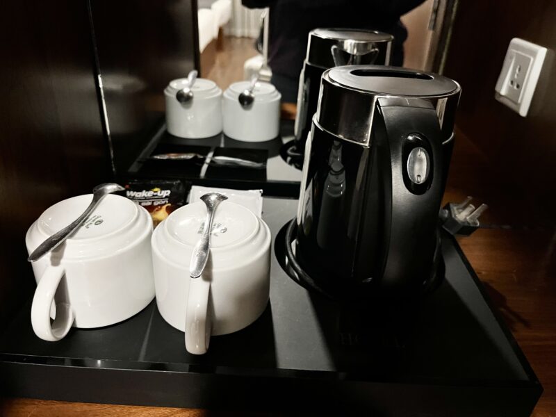 コーヒーカップ、ケトル