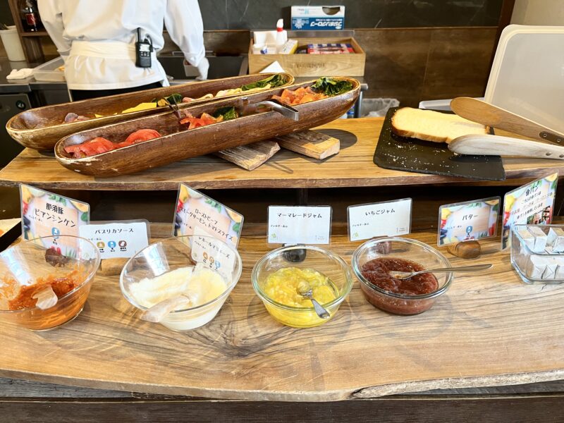 朝食（サンドイッチ）