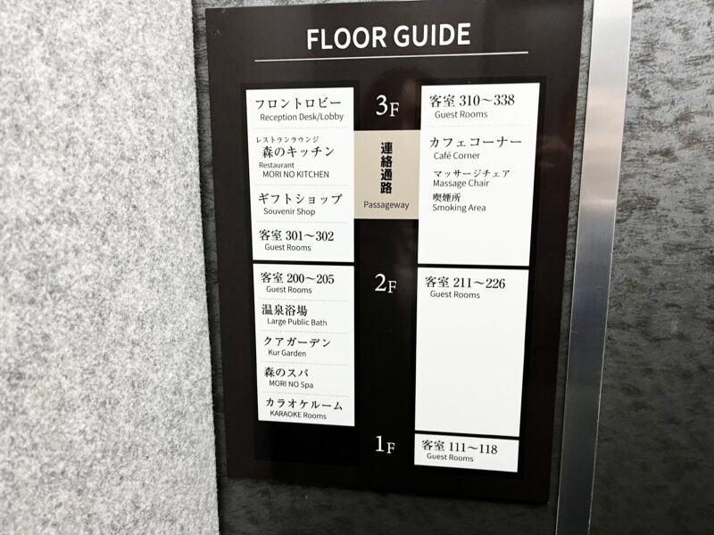 フロアガイド