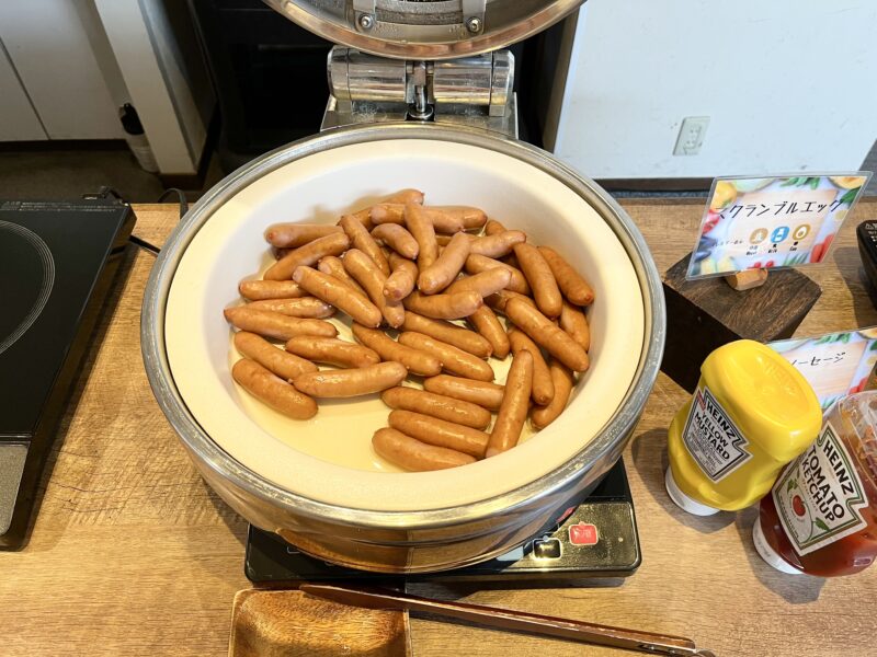 朝食（ソーセージ）