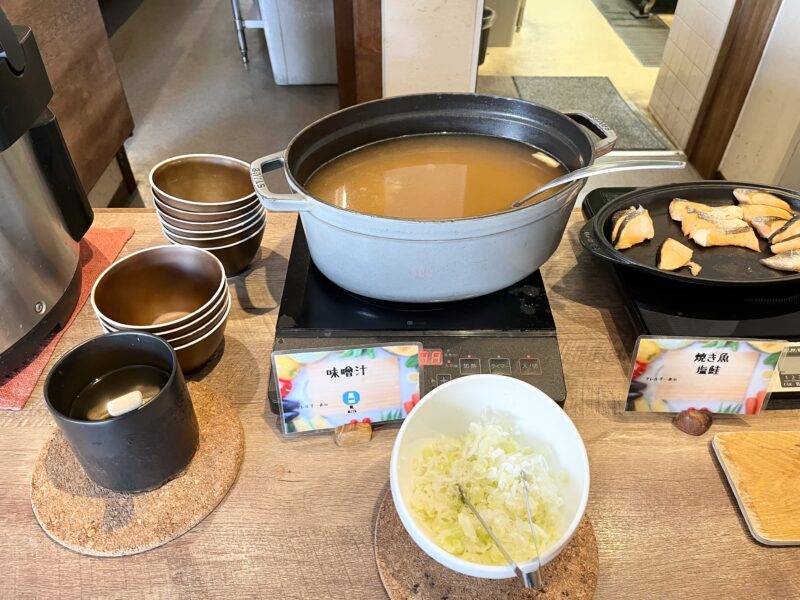 朝食（みそ汁）