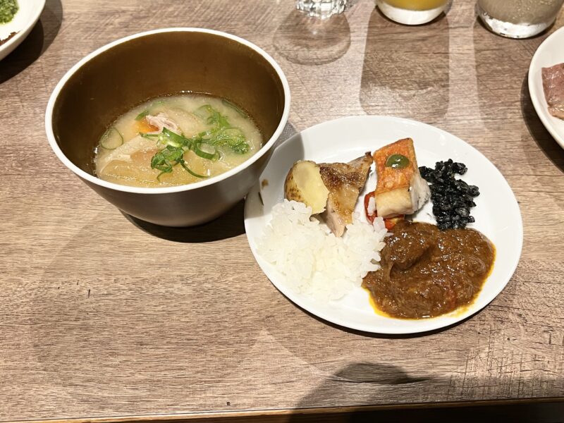 夕食