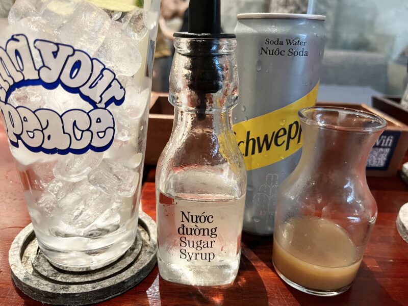 自家製ジンジャーエール