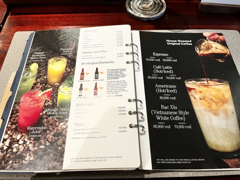 メニュー(ドリンク)