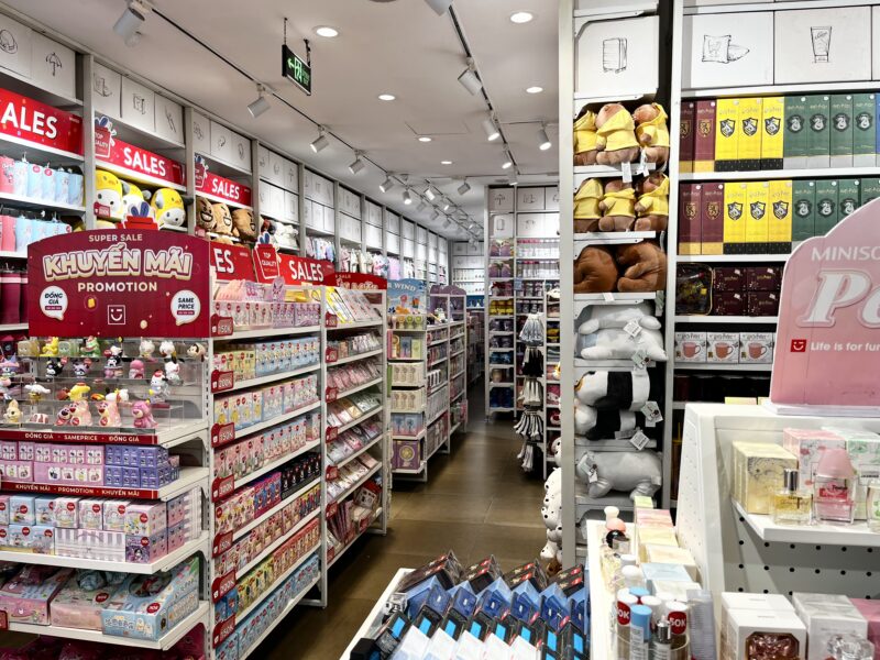 Miniso Vietnam(店内)