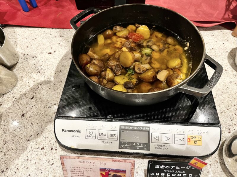 海老のアヒージョ