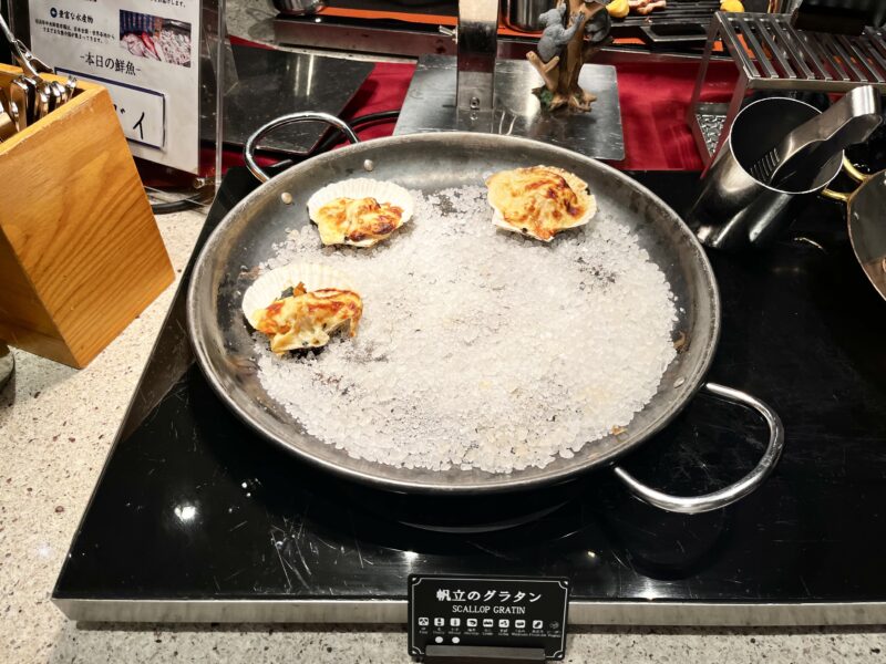 帆立のグラタン