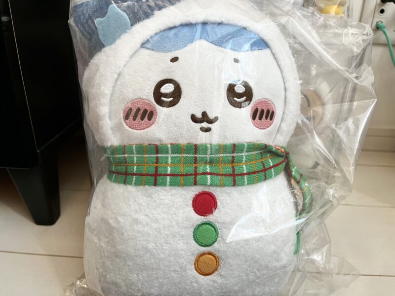 B賞ぬいぐるみ(ハチワレ)