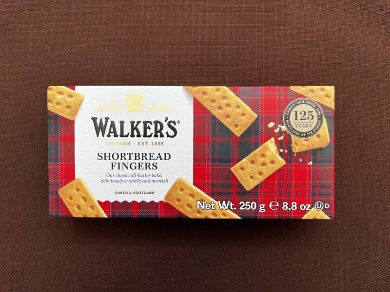 英国 ウォーカー ショートブレッド フィンガー 250g