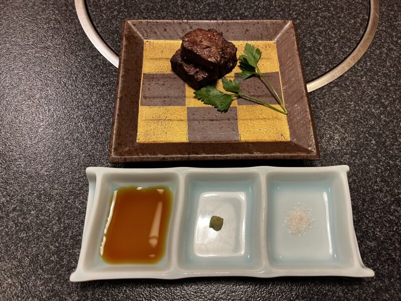 姫路和牛 炭火焼サイコロ