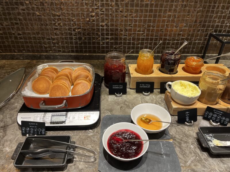 エグゼクティブラウンジ朝食