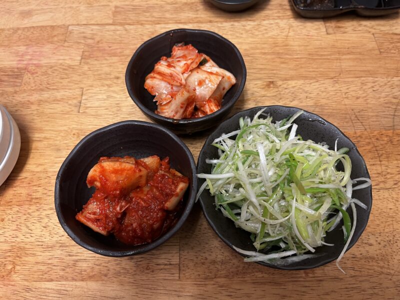 お通し3点