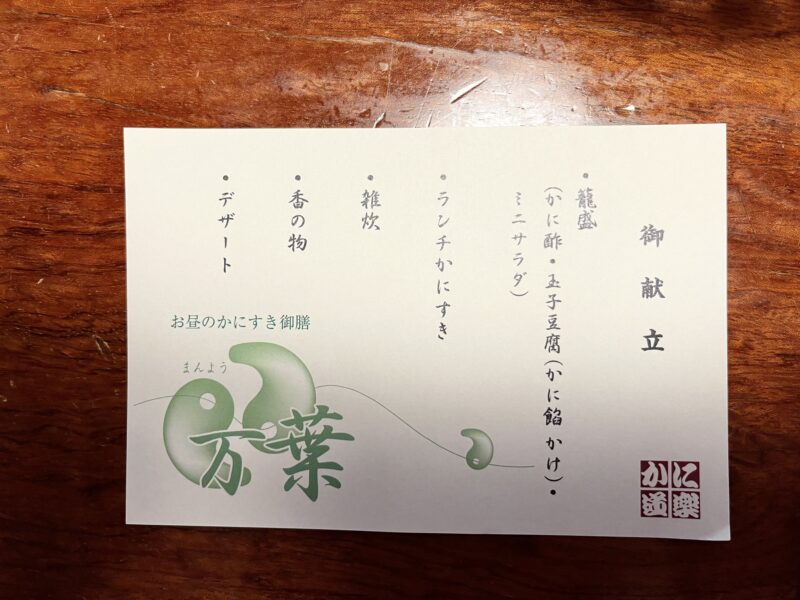 献立