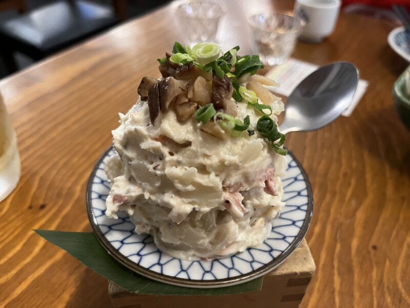燻製ポテサラ